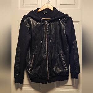 Wilfrrd FREE vegan leather hoodie jacket